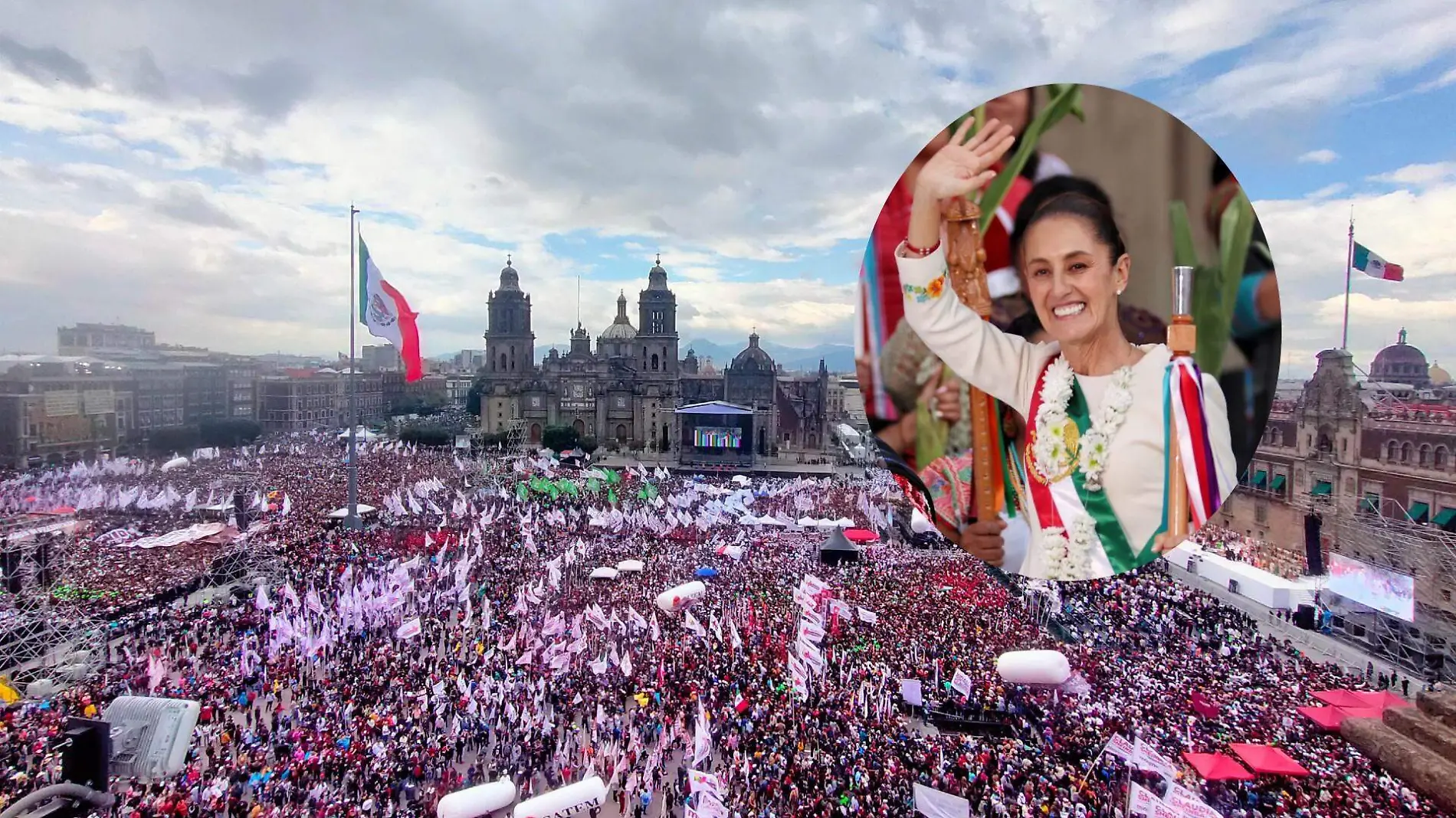 ZOCALO SHEINBAUM daniel augusto cuartoscuro roberto hernandez solmex